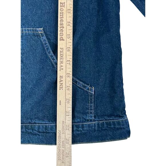Hot Cotton By Marc Ware Denim Jacket Size Medium 100% Cotton READ - Picture 5 of 10